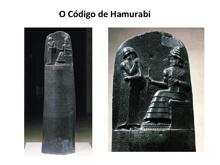 O Código de Hamurabi 