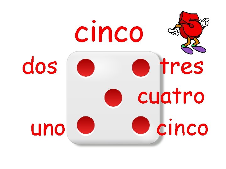 dos uno cinco tres cuatro cinco 