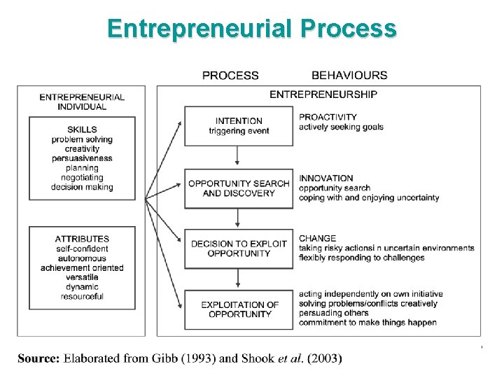 Entrepreneurial Process 