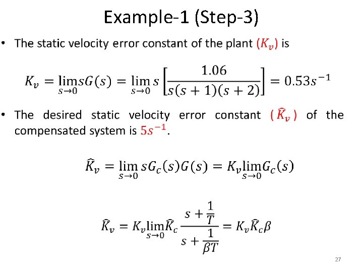 Example-1 (Step-3) • 27 