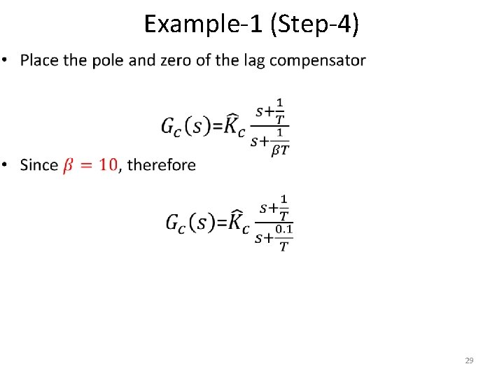 Example-1 (Step-4) • 29 