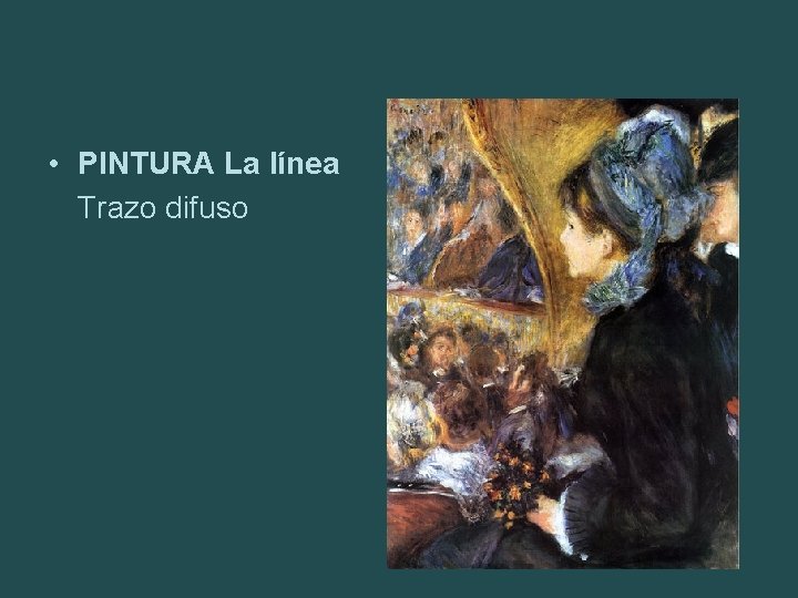  • PINTURA La línea Trazo difuso 