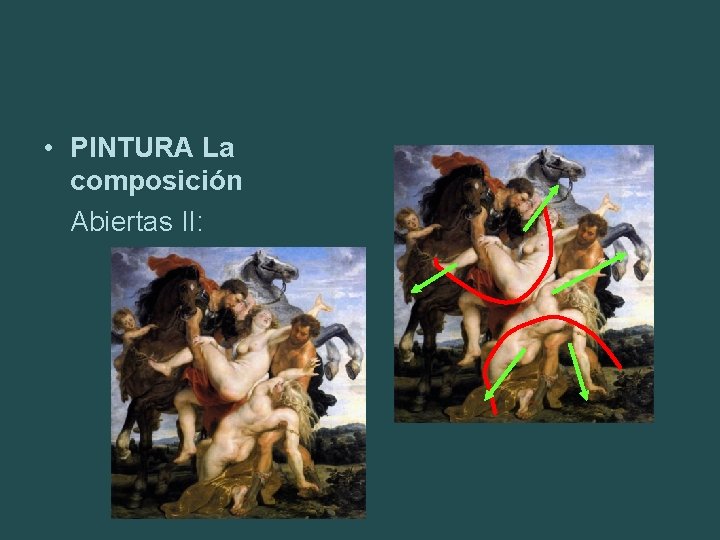  • PINTURA La composición Abiertas II: 