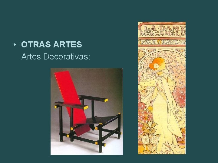  • OTRAS ARTES Artes Decorativas: 