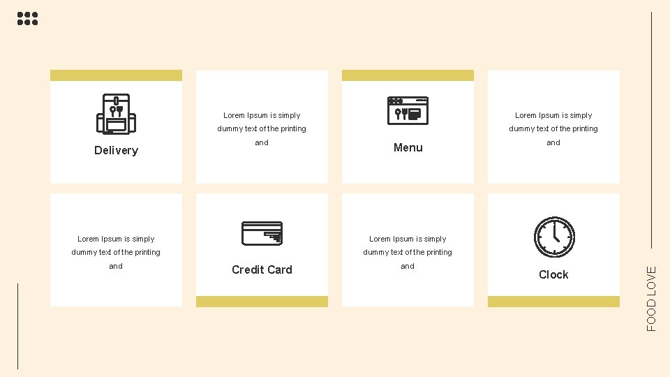 Lorem Ipsum is simply dummy text of the printing and Menu Lorem Ipsum is