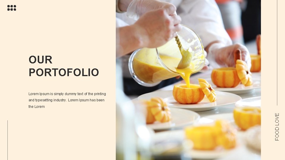 OUR PORTOFOLIO Lorem Ipsum is simply dummy text of the printing and typesetting industry.