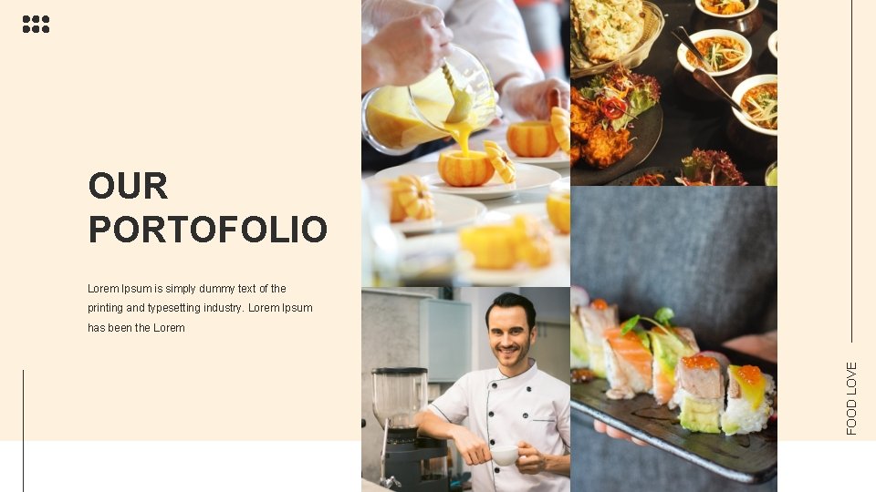 OUR PORTOFOLIO Lorem Ipsum is simply dummy text of the printing and typesetting industry.