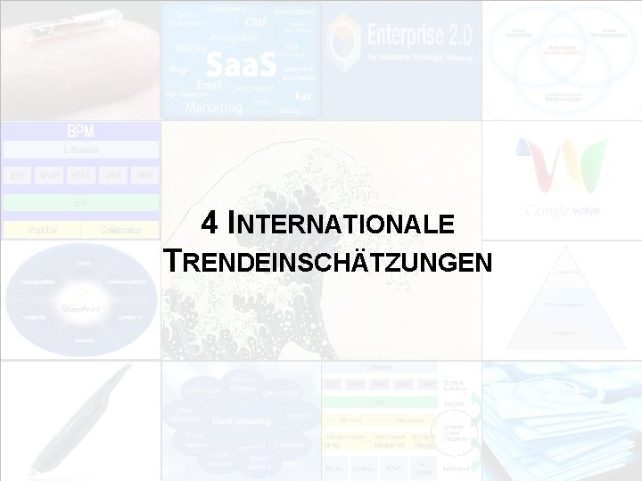 4 INTERNATIONALE TRENDEINSCHÄTZUNGEN EIM Update und Trends 2010 Dr. Ulrich Kampffmeyer PROJECT CONSULT Unternehmensberatung
