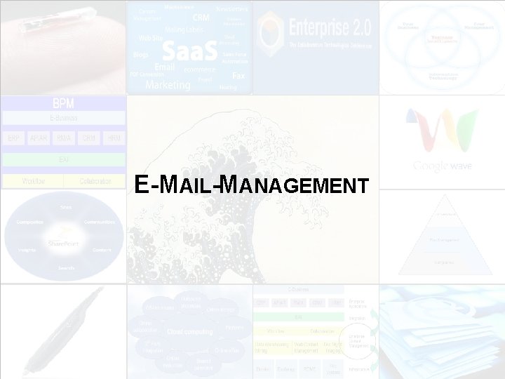 E-MAIL-MANAGEMENT EIM Update und Trends 2010 Dr. Ulrich Kampffmeyer PROJECT CONSULT Unternehmensberatung Dr. Ulrich