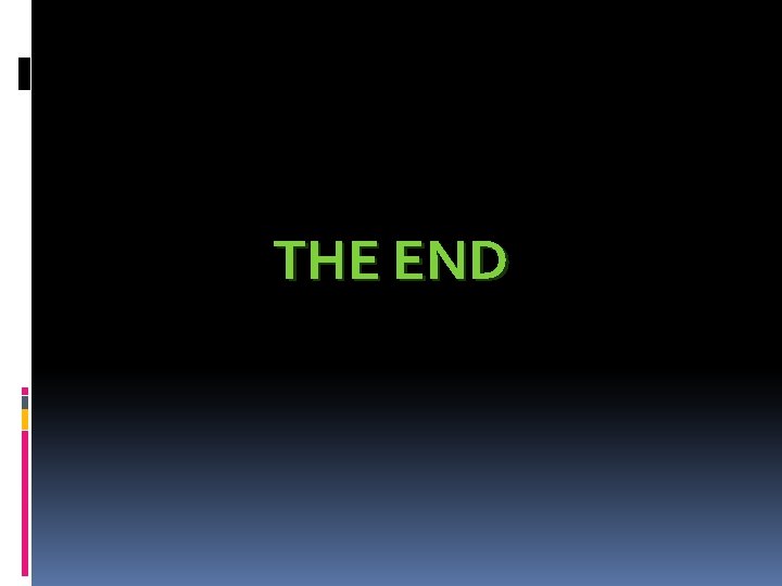 THE END 