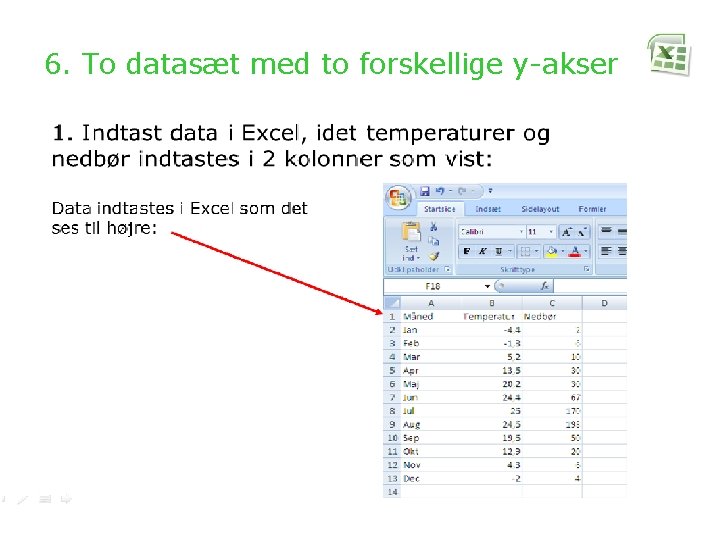 6. To datasæt med to forskellige y-akser 