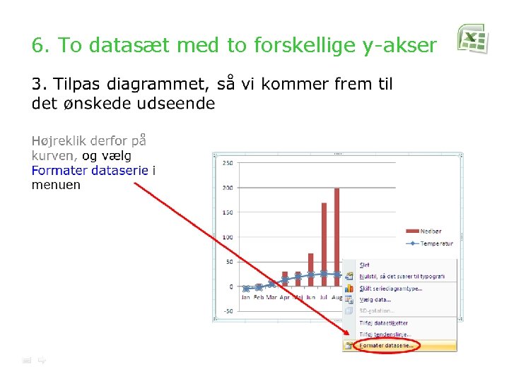 6. To datasæt med to forskellige y-akser 