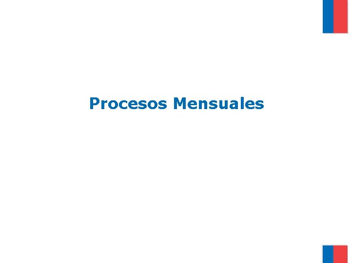 Procesos Mensuales 