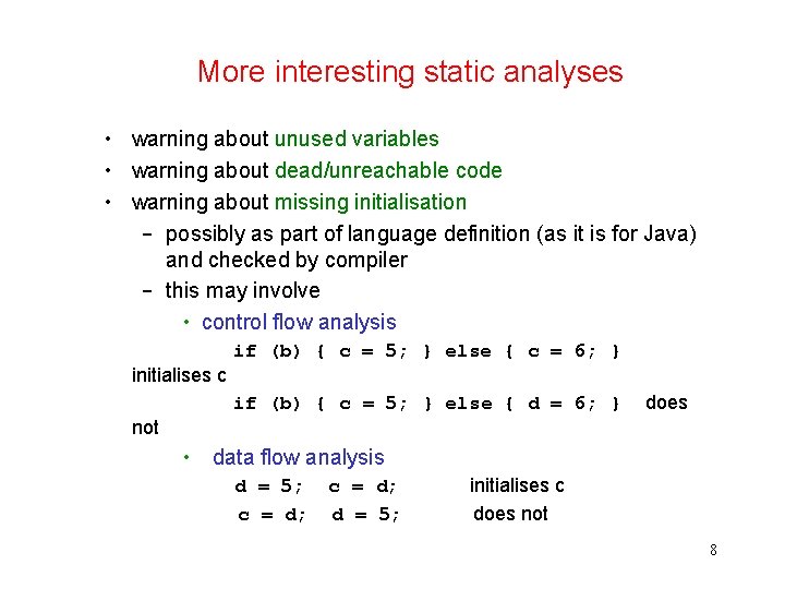 Software Security Static Analysis aka Source code analysis