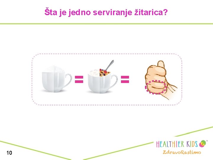 Šta je jedno serviranje žitarica? 10 