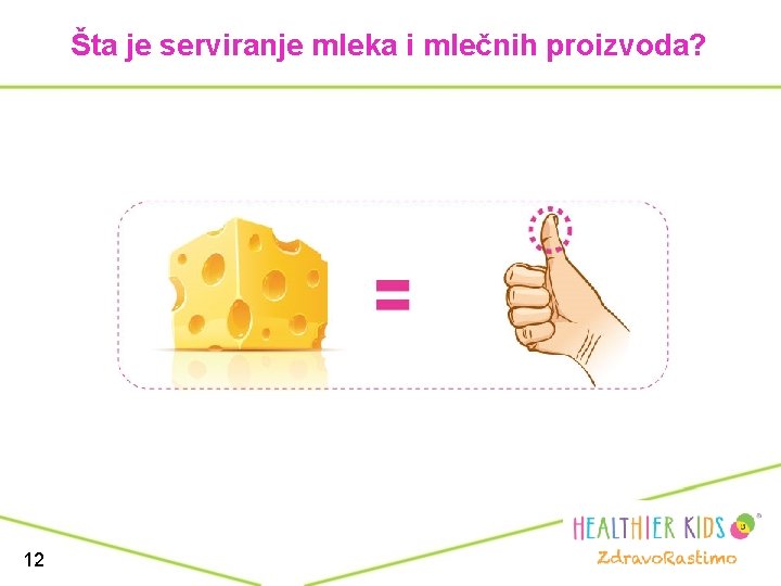 Šta je serviranje mleka i mlečnih proizvoda? 12 