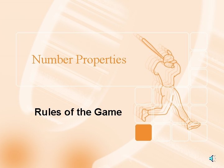 Number Properties Rules of the Game 