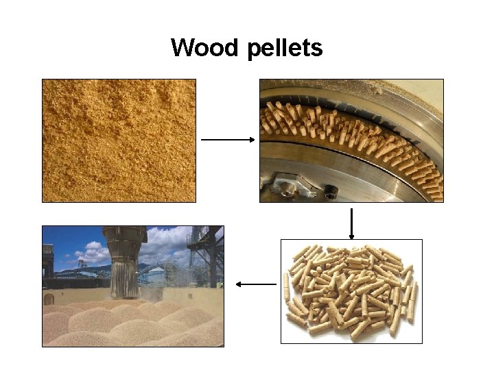 Wood pellets 