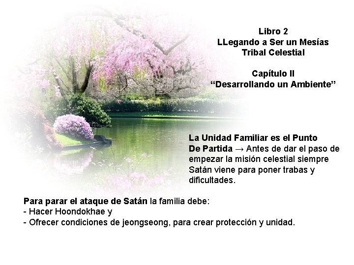 Libro 2 LLegando a Ser un Mesías Tribal Celestial Capítulo II “Desarrollando un Ambiente”