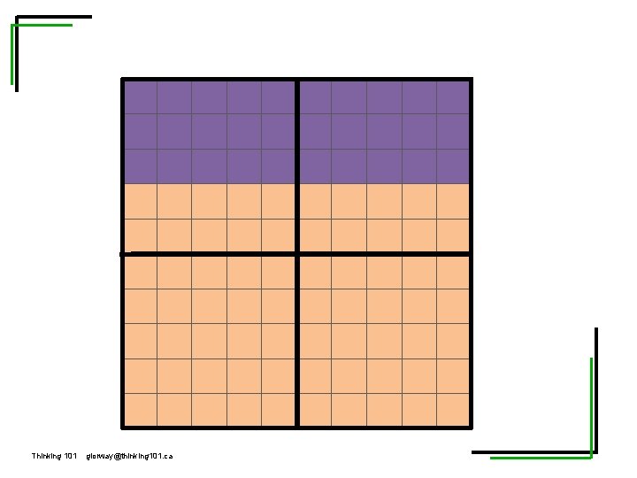 Thinking 101 glorway@thinking 101. ca 
