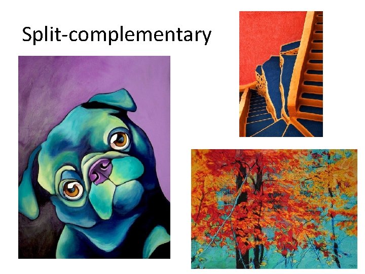 Split-complementary Split-complementary