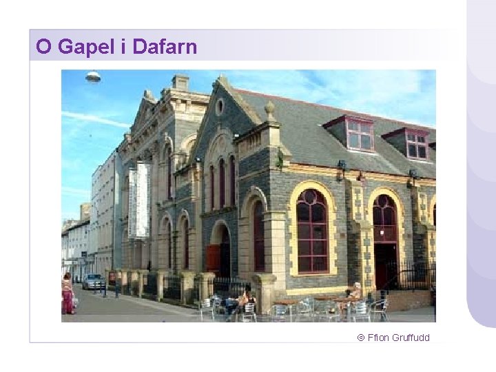 O Gapel i Dafarn Ffion Gruffudd 