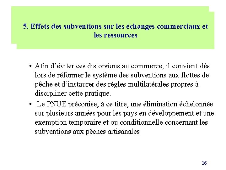 LES EFFFETS POSSIBLES DES NEGOCIATIONS A ET DES ACCORDS DEéchanges COTONOU SUR LA et