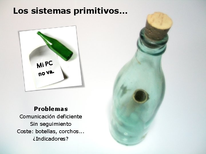 Los sistemas primitivos. . . e. ATIC es. . . Mi PC no va.