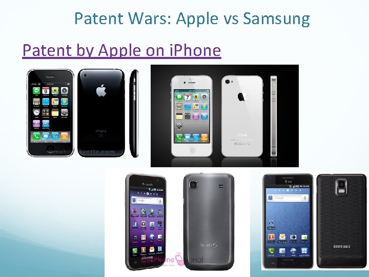 Patent Wars: Apple vs Samsung Patent by Apple on i. Phone 