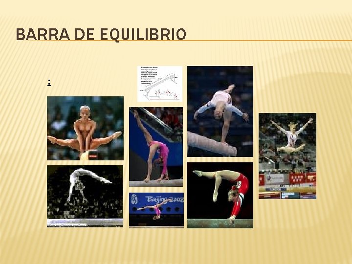 BARRA DE EQUILIBRIO : 