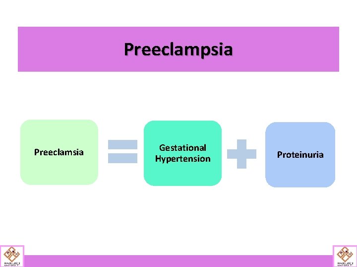 Preeclampsia Preeclamsia Gestational Hypertension Proteinuria 