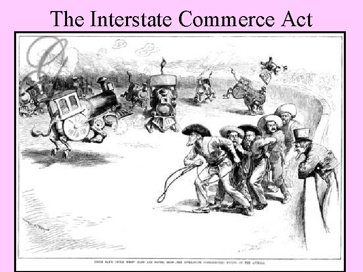 The Interstate Commerce Act 