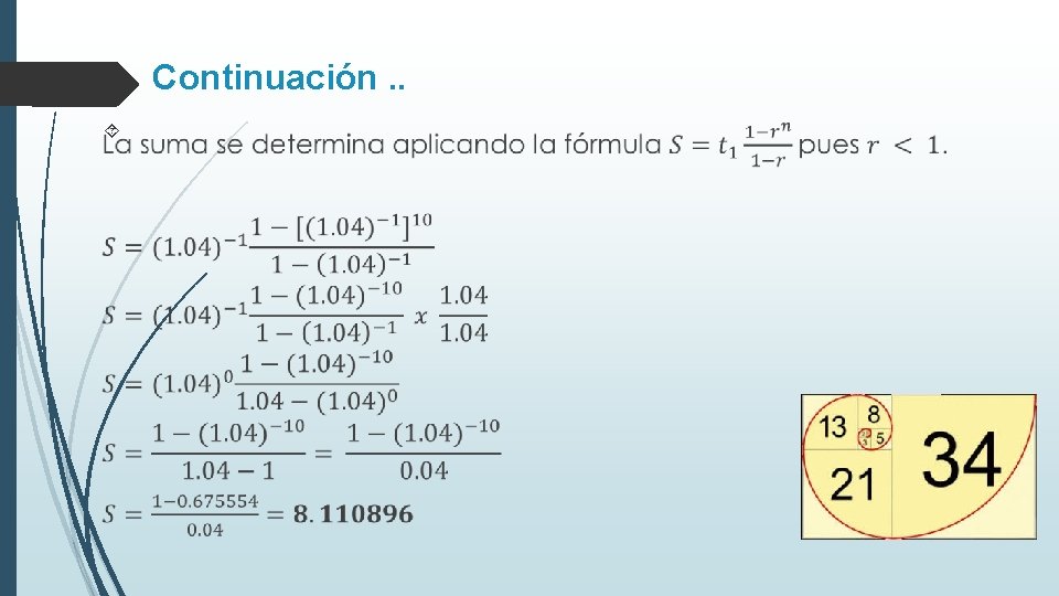 Continuación. . 