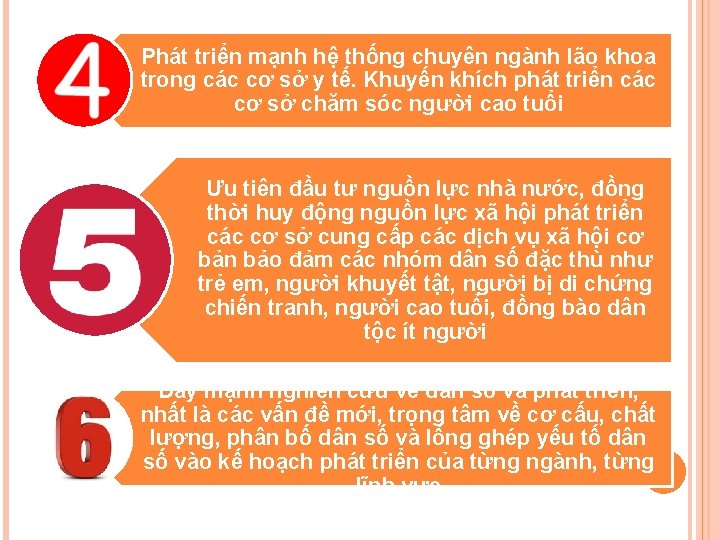 Phát triển mạnh hệ thống chuyên ngành lão khoa trong các cơ sở y