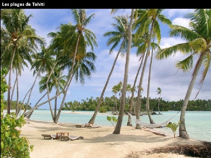 Les plages de Tahiti 