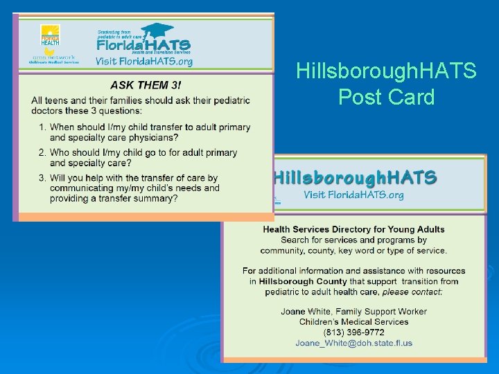 Hillsborough. HATS Post Card 
