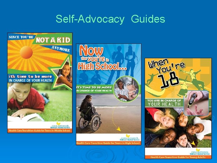 Self-Advocacy Guides 