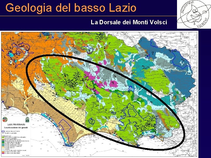 Geologia del basso Lazio La Dorsale dei Monti Volsci 