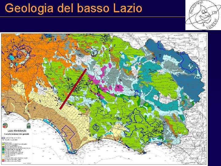 Geologia del basso Lazio 