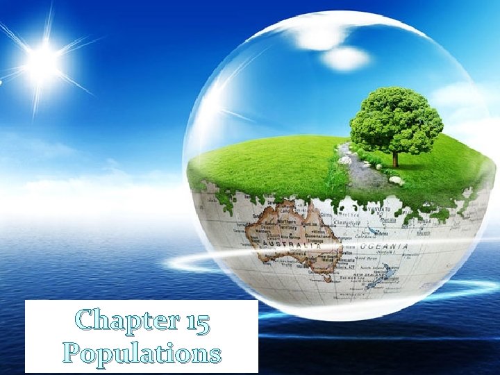 Chapter 15 Populations 