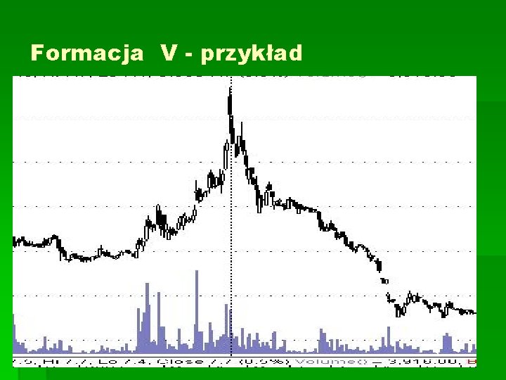 Formacja V - przykład Formacja V - przykład