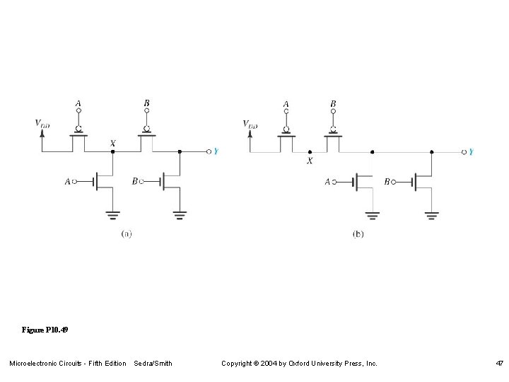 Figure P 10. 49 Microelectronic Circuits - Fifth Edition Sedra/Smith Copyright 2004 by Oxford