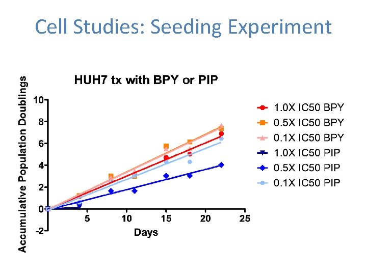 Cell Studies: Seeding Experiment 