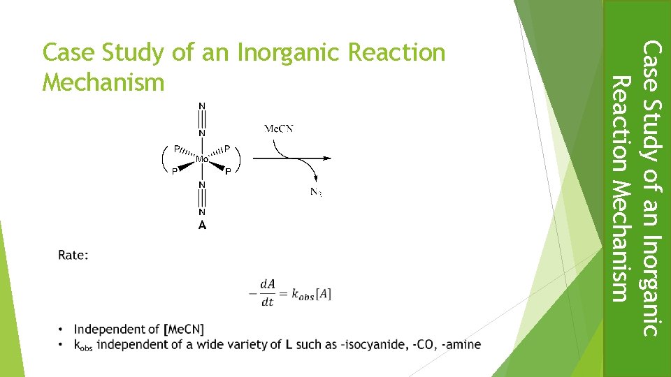 Case Study of an Inorganic Reaction Mechanism 