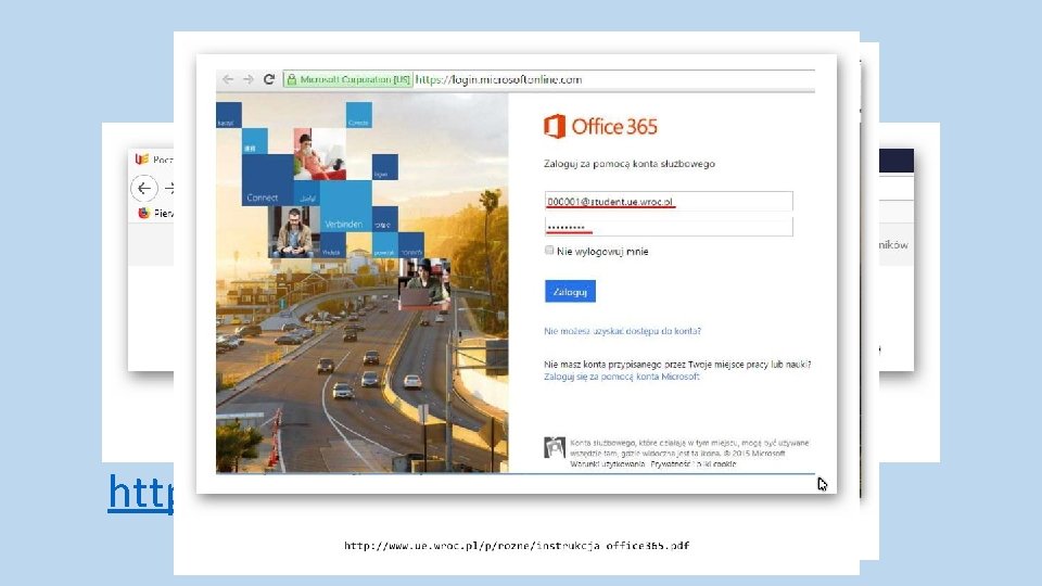 POCZTA w przeglądarce Dostęp do poczty i portalu Office 365 możliwy jest pod adresem: POCZTA w przeglądarce Dostęp do poczty i portalu Office 365 możliwy jest pod adresem: