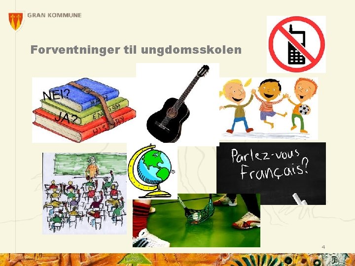 Forventninger til ungdomsskolen 4 