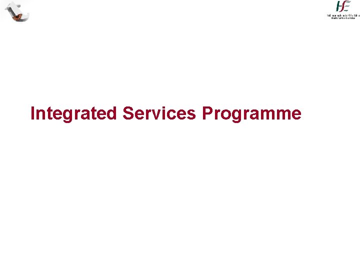 Integrated Services Programme 