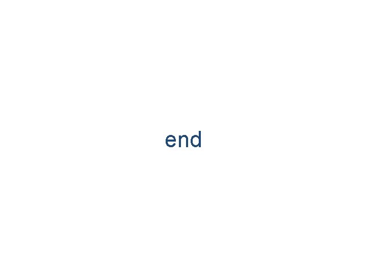 end 