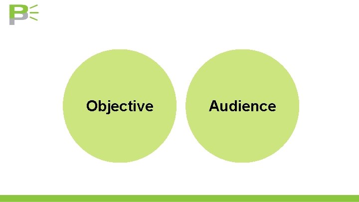 Objective Audience 