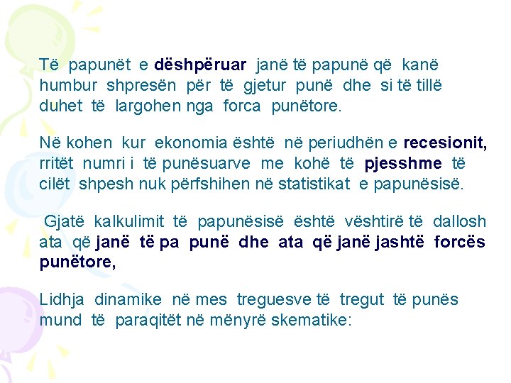 Të papunët e dëshpëruar janë të papunë që kanë humbur shpresën për të gjetur